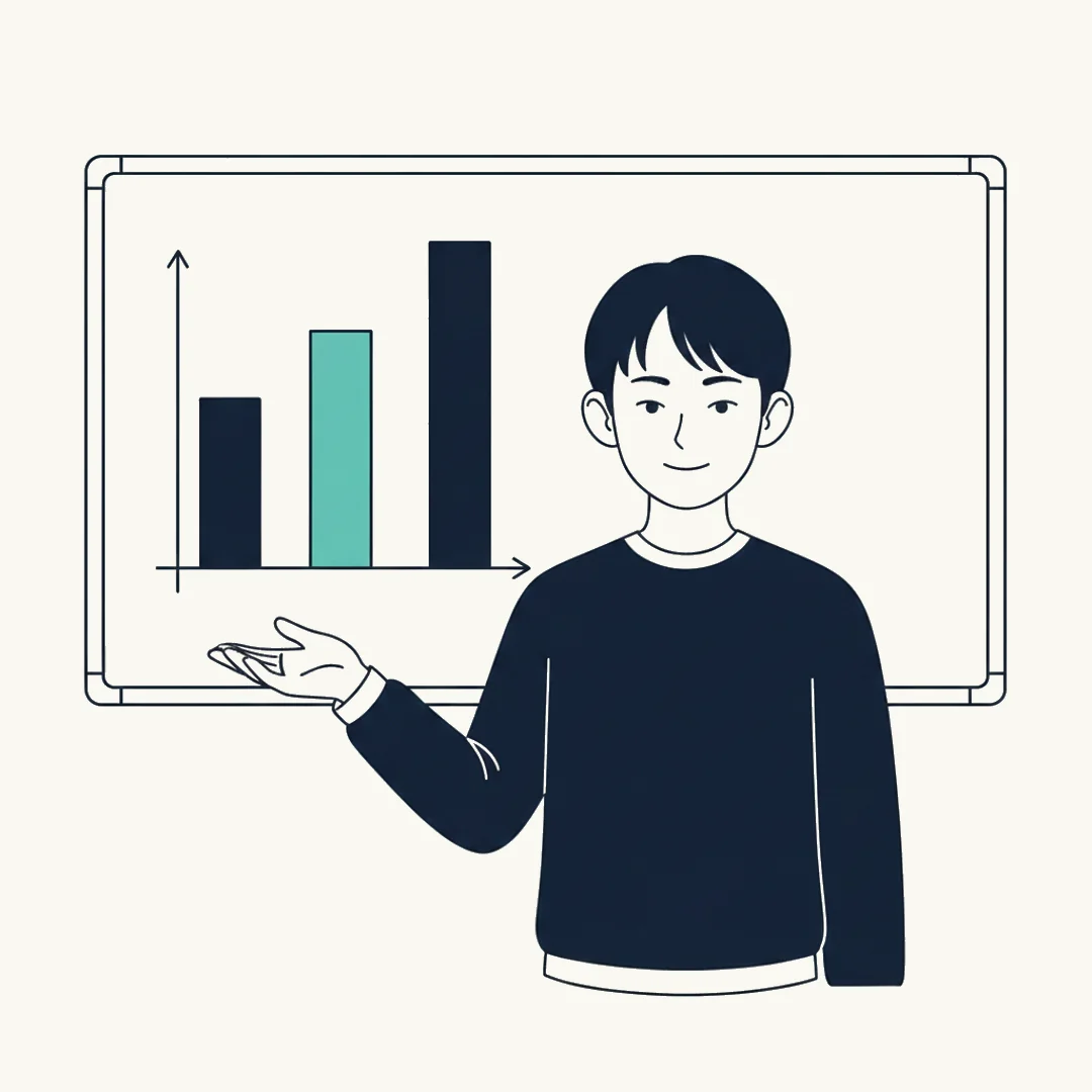 블루오션 학생 창업 피칭 대회 일러스트