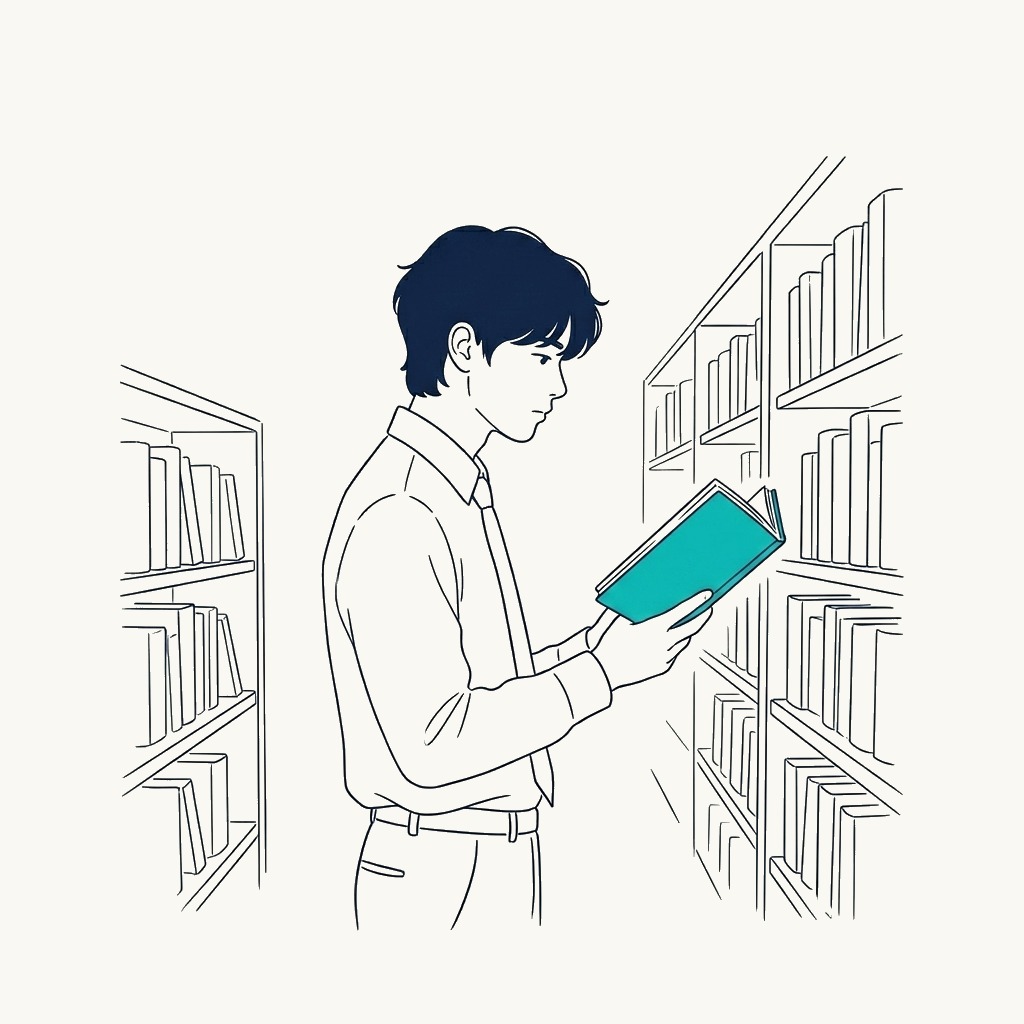 사라지는 동네 책방 일러스트